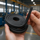 5mm Thick Solid SBR Rubber Strip – Black Heavy Duty Rubber Roll for Sealing, Gaskets & Cushioning (5m)