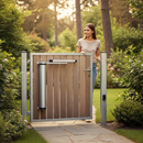 Dim Gray Premium Motorised Gate Closer for Pedestrian Swing Gates - 150 Nm Torque, Easy Mounting with Integrated Electronics