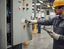 Dark Gray Premium Warning Signs for Automation - Essential Safety Markers for Industrial Sites