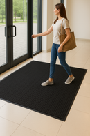 Dark Slate Gray Heavy-Duty Rubber Barrier Mats – Non-Slip Entrance Matting for High Traffic Areas