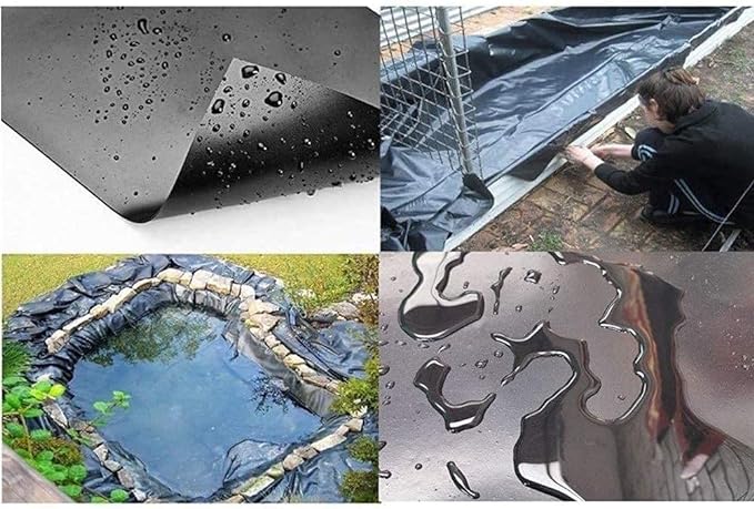 Dim Gray Heavy Duty UV Resistant EPDM Pond Liner