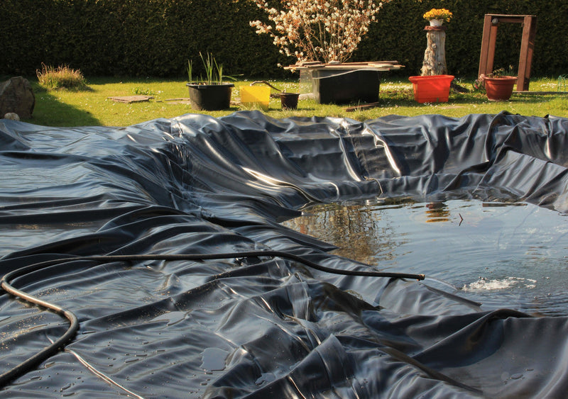 Dark Slate Gray Heavy Duty UV Resistant HDPE Pond Liner With Free Underlay