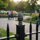 Black Premium Post Top 80mm Height, 40mm Width, 28mm Base for Durable Applications - High-Quality Professional Grade for Industrial and Commercial Applic...