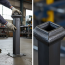 Dark Slate Gray Premium Collar 39 x 39mm with 16.5mm Square Hole for Versatile Applications - High-Quality Professional Grade for Industrial and Commercial Applica...