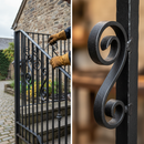 Dark Slate Gray Premium S Scroll Flat Bar 100mm x 220mm with 12x6mm Dimensions for Versatile Applications