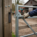 Dim Gray Premium Hinge Plate Bracket with 12mm Pin, 100mm x 40mm Dimensions, Heavy Duty Construction for Reliable Performance