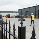 Gray Premium Heavy Duty Railhead 184mm x 89mm x 20mm for Durable Construction Applications