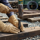 Dark Slate Gray Premium 150mm High 20mm Square Railhead for Robust Structural Support - High-Quality Professional Grade for Industrial and Commercial Applications