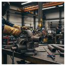 Black Premium 90° Weld Bend for 88.9mm Outside Diameter Tube - Durable Steel Construction for Handrailing and Tubular Applications