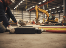 Dark Slate Gray Premium Modular Hose Ramp Block for Large Diameter Hoses - 450 x 400 x 160 mm with 44 Tonnes Max Load