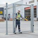 Gray Premium Heavy Duty Fixing Rail for Gates - Compatible with Various Models, Anodised Aluminium Profile, 1500mm Length