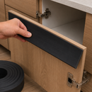 5mm Thick Solid SBR Rubber Strip – Black Heavy Duty Rubber Roll for Sealing, Gaskets & Cushioning (5m)