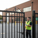 White Smoke Premium Heavy Duty Gate Top Scroll 775mm x 160mm with 12x6mm Flat Bar for Durable Security Applications