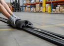 Dark Gray Premium Heavy Duty Cable Protection Ramp - 9m Long, 100 x 30 mm with 20mm Cable Capacity for Pedestrians and Light Traffic