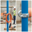 Dark Cyan Premium Hook Clip for 48.3mm Tube - Ideal for Quick Chain Access and Secure Fitting