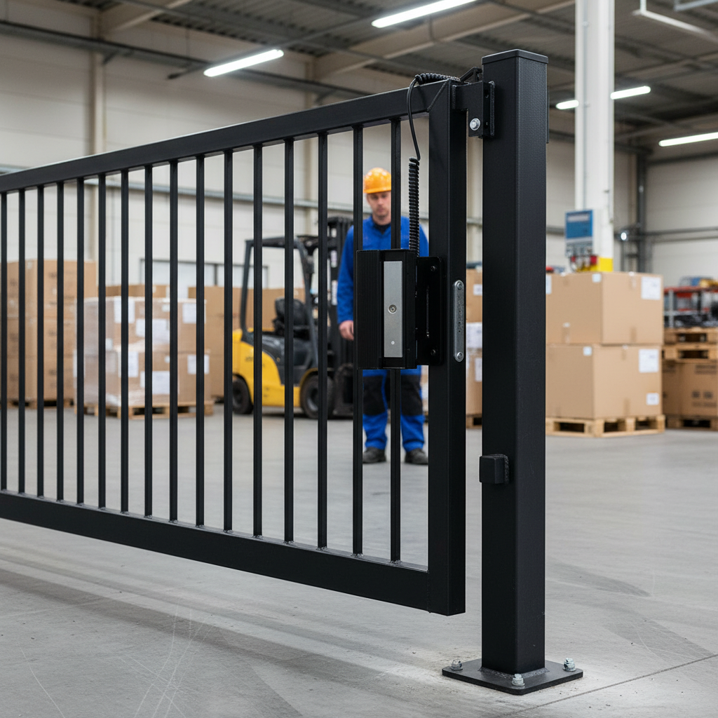 Premium Heavy Duty Electromagnetic Gate Lock with 660 lbs Pull Force a ...