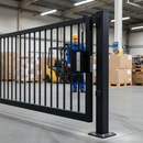 Gray Premium Heavy Duty Electromagnetic Gate Lock with 660 lbs Pull Force and Quick-Fix Installation