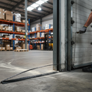 Dim Gray Premium Heavy Duty Hammered Edge Bar Sweep 2500mm Long with 500mm Rise for Efficient Cleaning