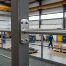 Dark Slate Gray Premium 304 Stainless Steel Handrail Support Plate for 48.3mm Tube - Durable and Reliable Construction