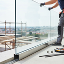 Alice Blue Premium Aluminium Channel Glass Kit for 21.52mm Thickness, 2500mm Length with Plastic Inlays and Rubber Seals