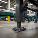 Dark Slate Gray Premium Collar 40 x 40mm with 12.5mm Square Hole for Versatile Applications - High-Quality Professional Grade for Industrial and Commercial Applica...