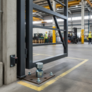 Dark Gray Premium Heavy Duty Gate Pivot with Cone Pin 40mm Diameter and 400kg Weight Limit