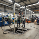 Rosy Brown Premium 90° Weld Bend for 42.4mm Outside Diameter Tube - Durable and Strong for Handrailing and Tubular Constructions