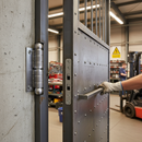 Dark Gray Premium Machined Hinge 25 x 130mm with Maximum Weight Limit of 500kg for Heavy-Duty Applications