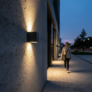 Dark Slate Gray Premium Architectural Conical Wall Lighting 12-24V DC in Anthracite Grey with High Durability and 50,000 Hours Lifetime