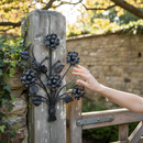 Rosy Brown Premium Floral Feature Panel 440mm x 390mm for Home Decor and Design - High-Quality Professional Grade for Industrial and Commercial Applications