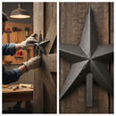 Dark Slate Gray Premium Star Flower 98 x 90mm - Versatile Decorative Element for Various Applications