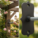 Dark Slate Gray Premium Threaded Adjustable Bracket with 12mm Stud - Dimensions 135 x 75 x 5mm for Versatile Mounting Solutions