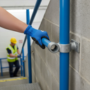 Slate Gray Premium Side Through Handrail Wall Bracket for 26.9mm Tube - Durable Rail Support Fixing