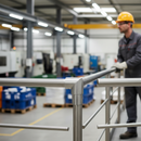 Gray Premium Acute Vertical 90 Degree Elbow for 42.4mm Slotted Tube - Durable and Reliable Connection