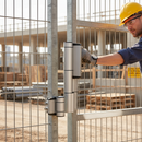 White Smoke Premium Hydraulic 180° Gate Closer and Double Bearing Hinge for Gates Up to 150KG with Adjustable Closing Speed and Pressure