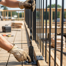 Dark Slate Gray Premium 12mm Double Barley Twist Picket - 1000mm Length for Durable Fencing Solutions
