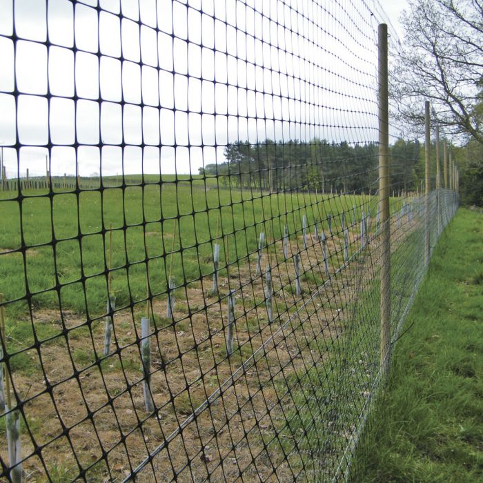 Dim Gray Extra Heavy Mesh For Deer Fence High Tensile Strength