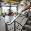 Dark Gray Premium 40mm x 8mm Plastic Handrail Capping White Aluminium 25m Coil - Scratch and Stain Resistant