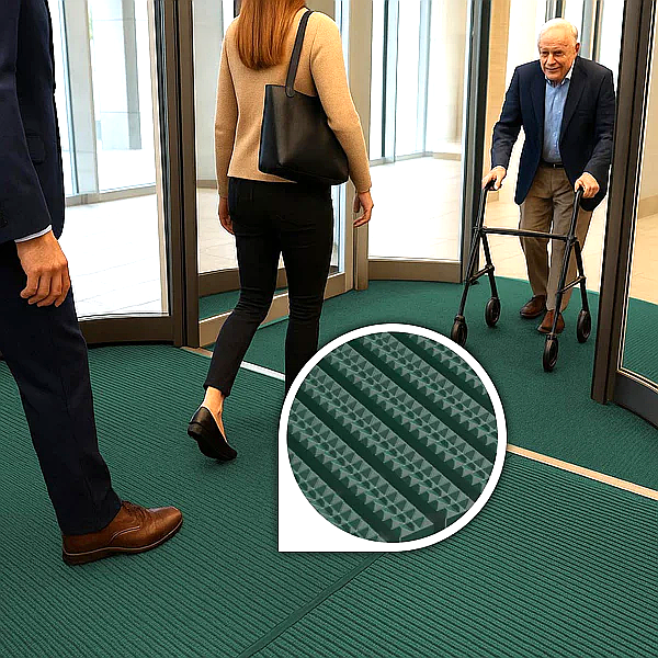 Dark Slate Gray High Traffic WalkSurePro Entrance Mat For Commercial and Home Use