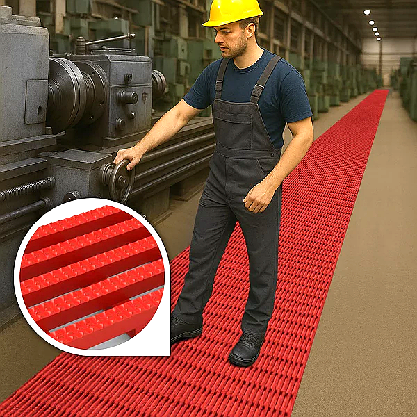 Sienna Heavy Duty PVC Slip-Resistant Mat