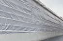 Dark Gray Flame Retardant Scaffold Sheeting Essential Protection For Buildings and Workers