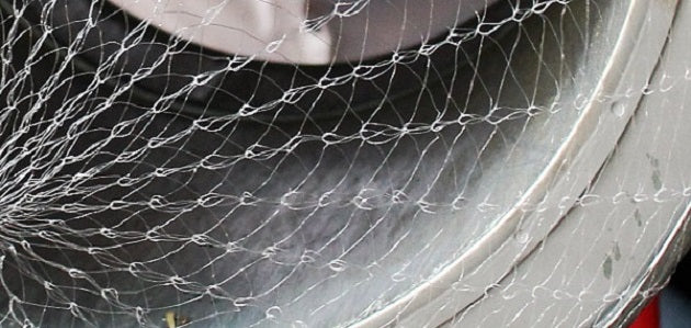 Dark Slate Gray Biodegradable Christmas Tree Netting Close Weave For Maximum Protection