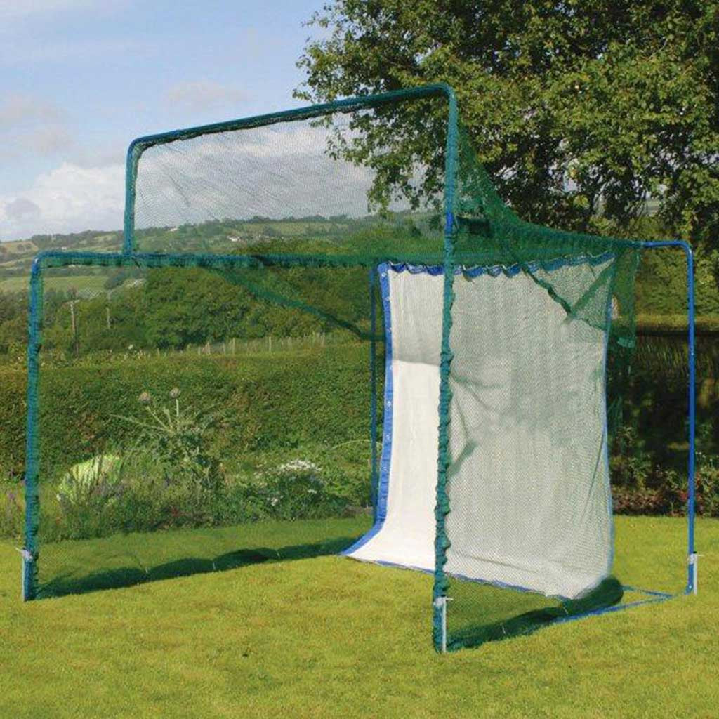 Dark Olive Green Premium Golf Practice Bay with Rot-Proof Impact Net & Stray Shot Protection