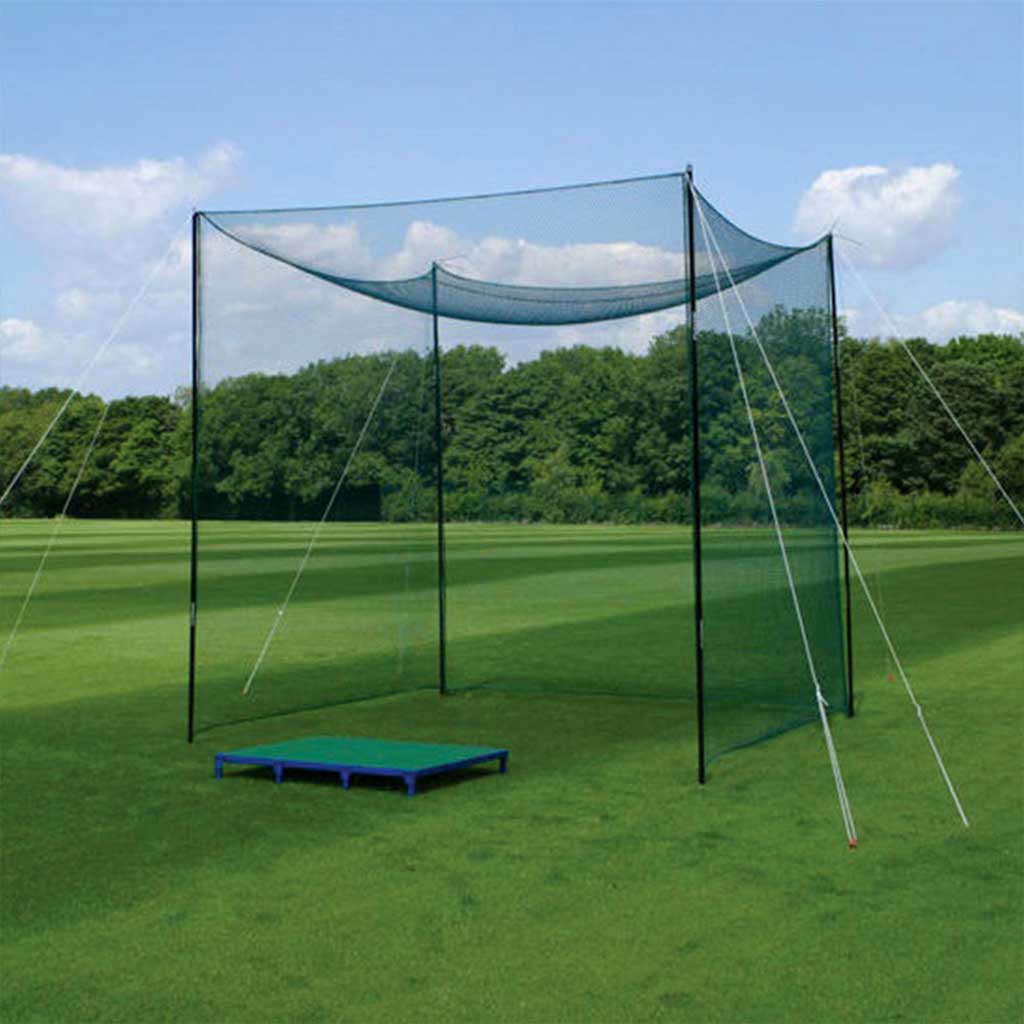 Light Steel Blue Professional-Grade Golf Practice Net for Home & Club Use