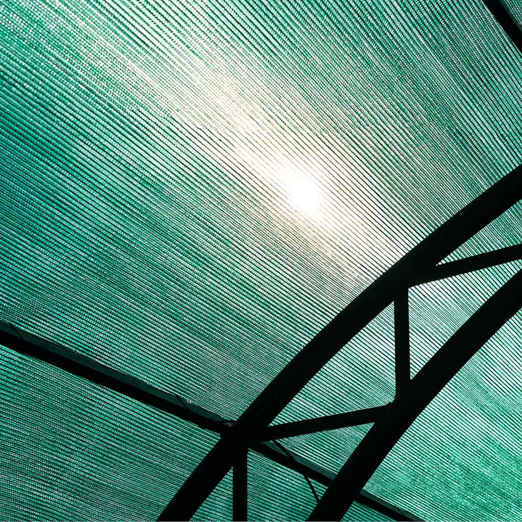 Dark Slate Gray Efficient Crop Shading With 47% Shade Netting Improve Plant Vitality