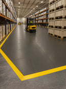 Dim Gray 10 mm Ultra Heavy-Duty Interlocking PVC Floor Tiles – Industrial Forklift-Safe Flooring for Warehouses, Workshops & Factories (Made in UK | Certified Performance | 10-Year Guarantee)