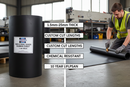 High-conversion hero showing Industrial Supplies Co Industrial Grade Rubber Sheet installation in workshop