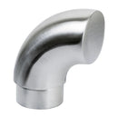 White Smoke Premium 316 Stainless Steel Handrail End for 48.3mm x 2.6mm Tube with Satin Finish