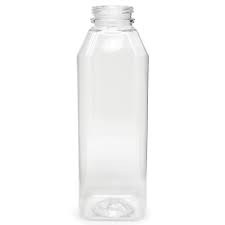 Lavender Clear NECTAR Plastic Juice & Smoothie Bottle PET (Pack of 10) – Eco-Friendly, Leak-Proof Beverage Container