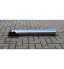 Slate Gray Heavy Duty Stainless Steel Fold Down Bollard with Chain Eyelet